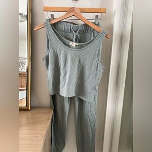 Madewell pointelle snowflake pajama set